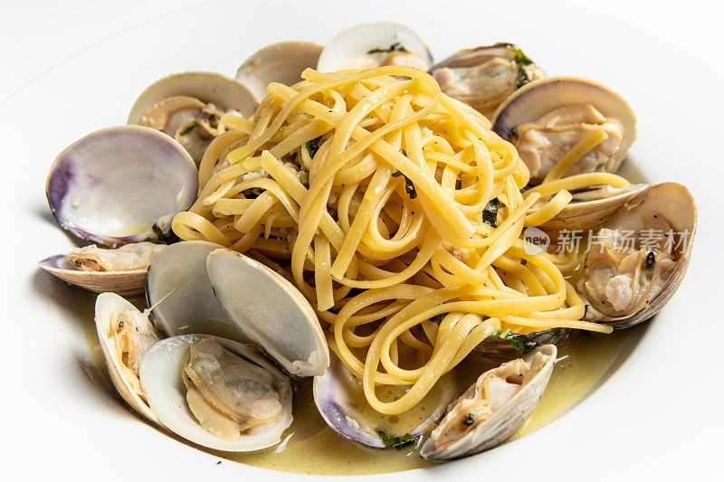 蛤蜊扁面条(Linguine alle Vongole)